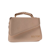 Bolsa Feminina Mini Transversal - creme