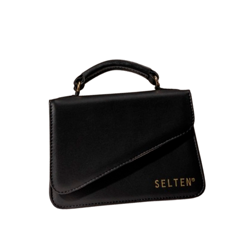 Bolsa Feminina Mini Transversal - preta