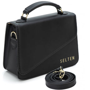 Bolsa Feminina Mini Transversal - preta