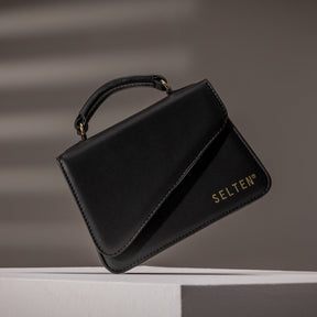 Bolsa Feminina Mini Transversal - preta
