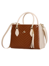 Bolsa Feminina - duas cores: bege e marrom