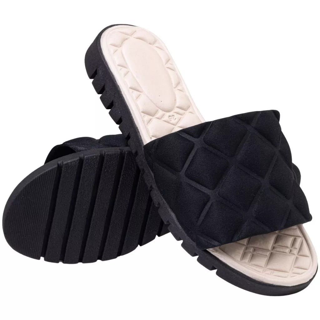 Chinelo Ortopédico rasteirinha - máximo conforto. Cor preta