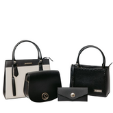 Bolsa Feminina Elegance 3 em 1 com Carteira - xadrez